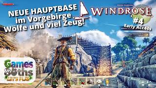 WINDROSE - #4 - Neue Hauptbase auf Vorgebirge Insel - Wölfe - Piraten &amp; ganz viel Zeug - Games80ths