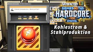 Endlich weg von Biomasse! Start der Stahlproduktion | Satisfactory 1.2 Hardcore #6
